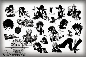 cowboy bebop tattoo idea