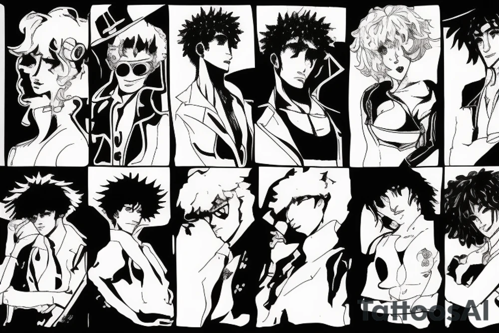 cowboy bebop tattoo idea