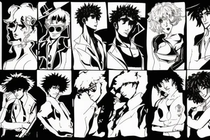 cowboy bebop tattoo idea