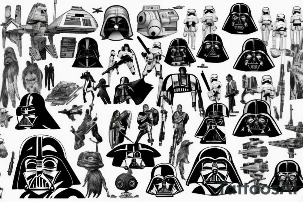 Star wars tattoo idea