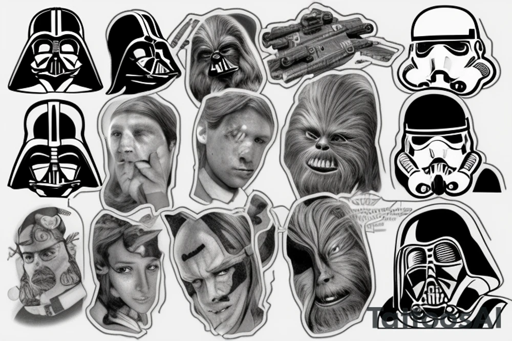 Star wars tattoo idea