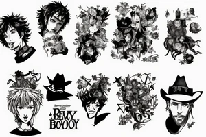 cowboy bebop tattoo idea