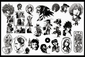 cowboy bebop tattoo idea