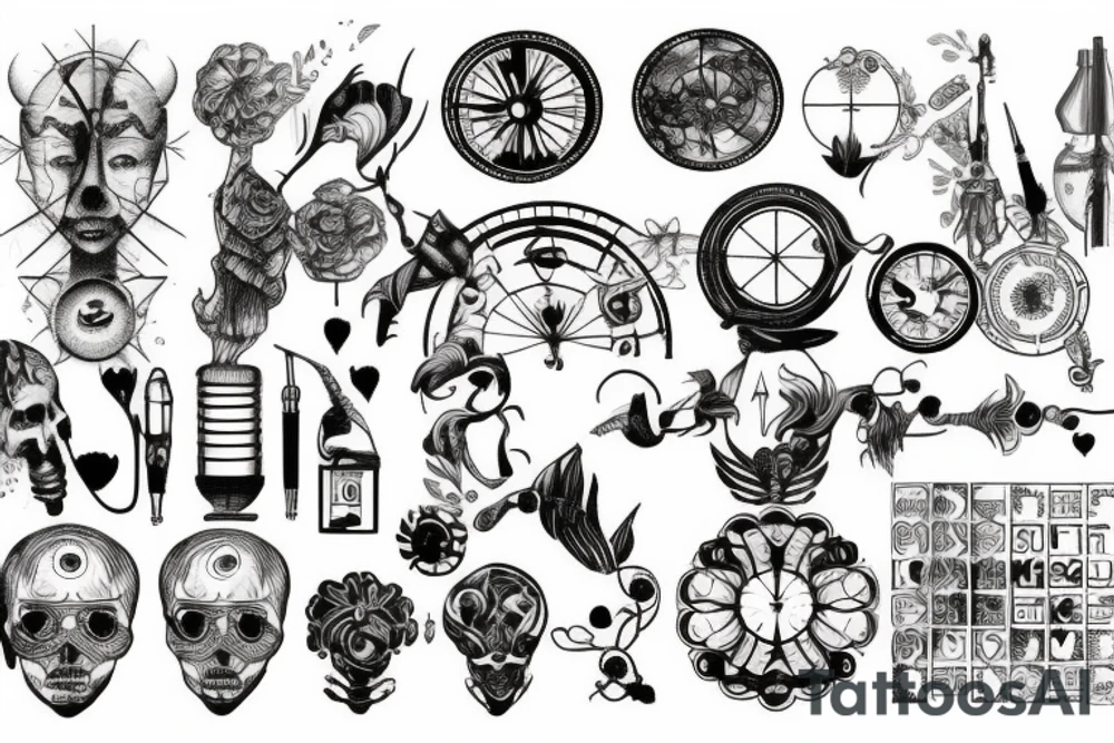 binary tattoo idea