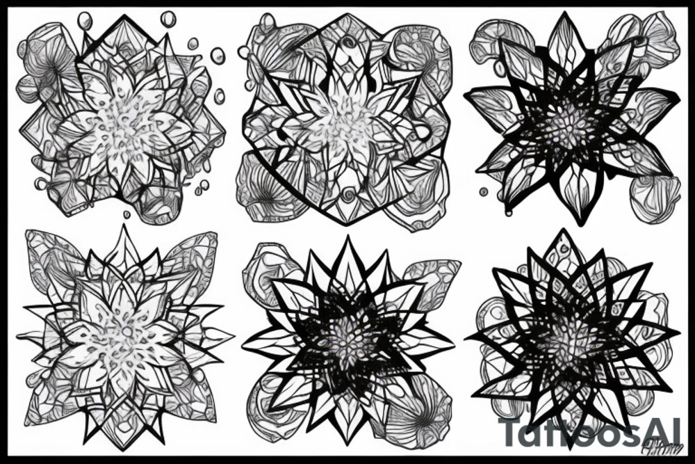 Emoto's water crystal photographs tattoo idea