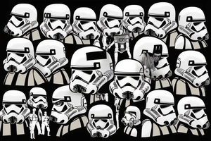 Football hooligans defeat imperial stormtroopers tattoo idea