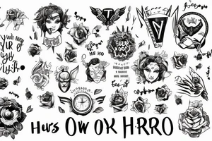 Be your own hero. tattoo idea