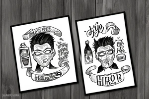 Be your own hero. tattoo idea