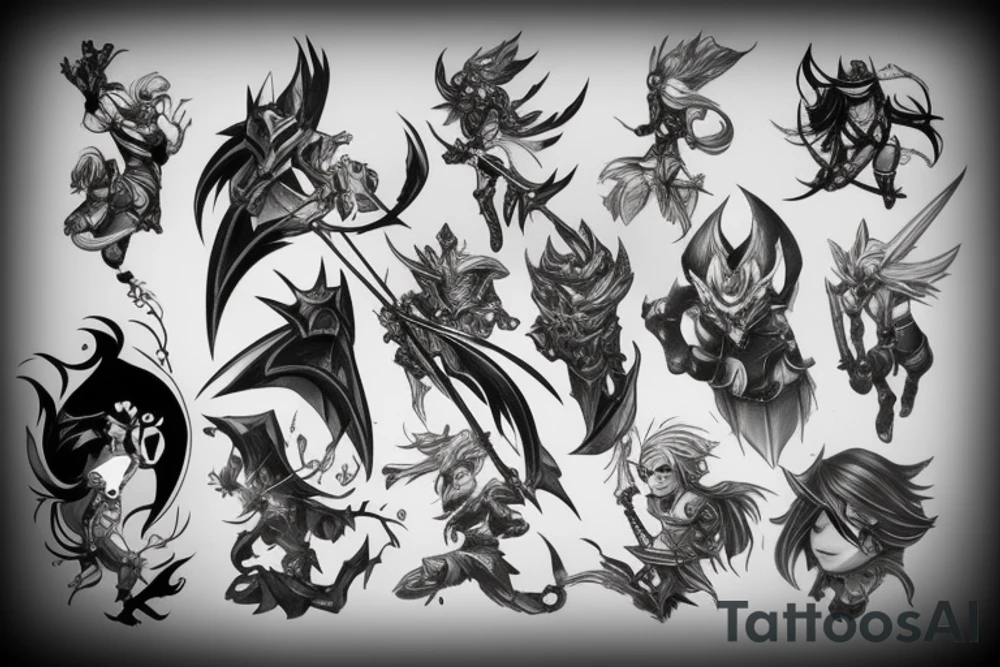 League of legends tattoo idea