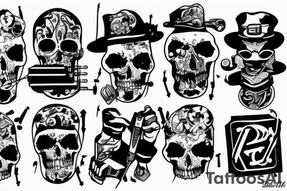 Gangster tattoo idea