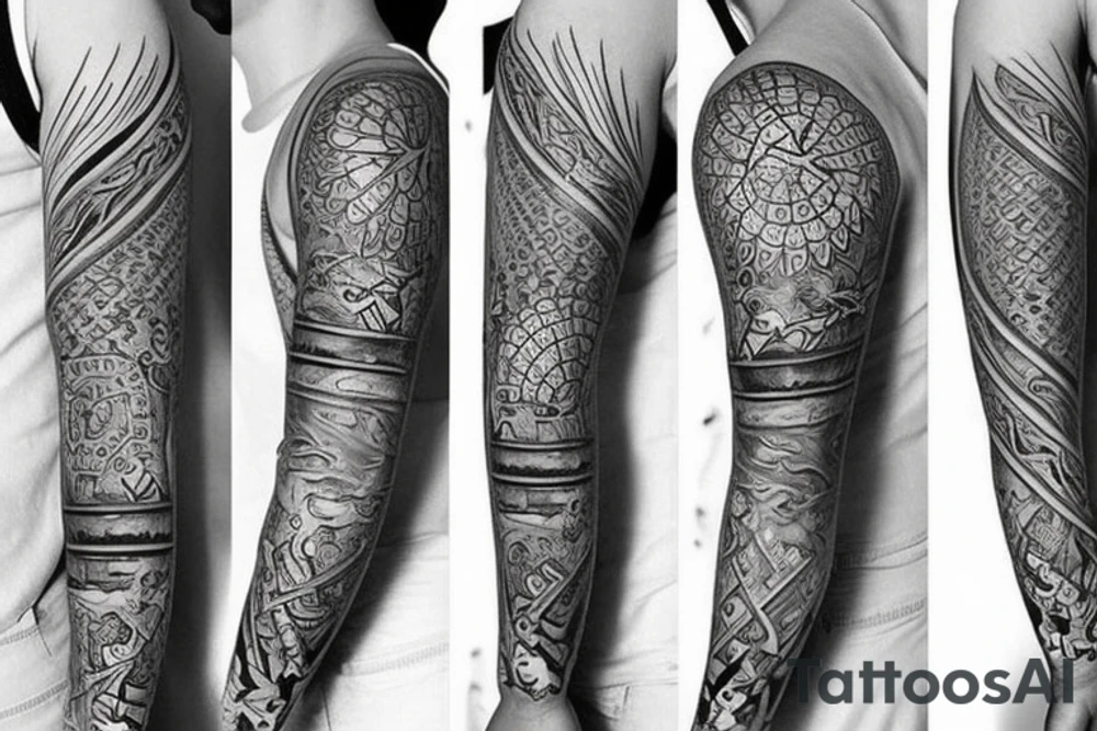 از جمجمه حیوانات استفاده شود tattoo idea