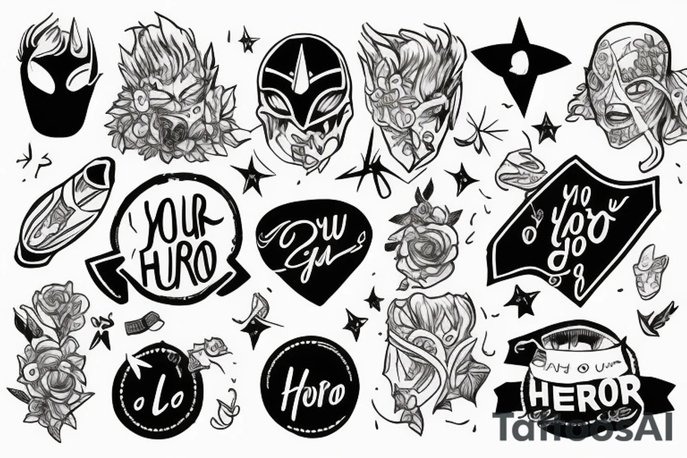 Be your own hero. tattoo idea