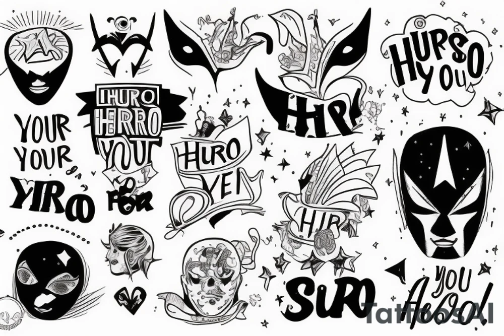 Be your own hero. tattoo idea
