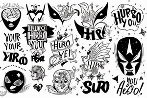 Be your own hero. tattoo idea