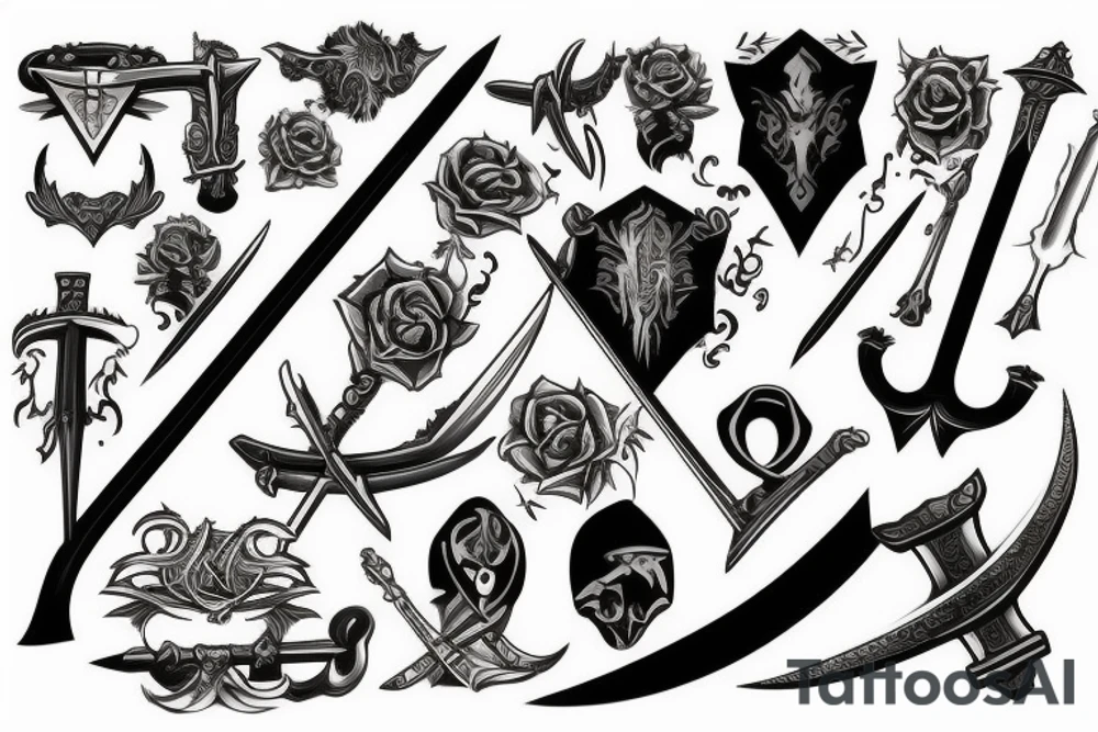 Sword tattoo idea