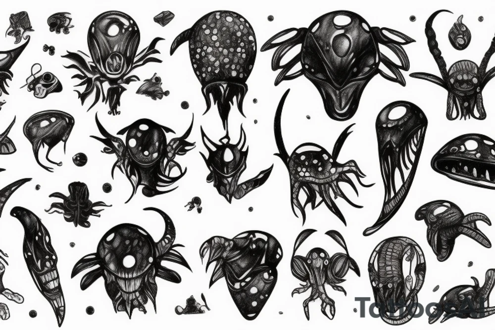 Alien tattoo idea