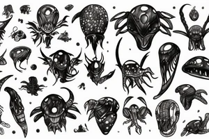 Alien tattoo idea