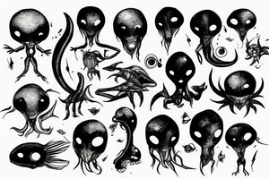 Alien tattoo idea