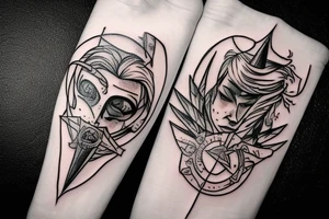 the witcher 3 magic signs on hand tattoo idea