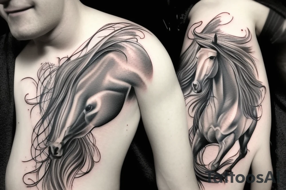 Centaur tattoo idea