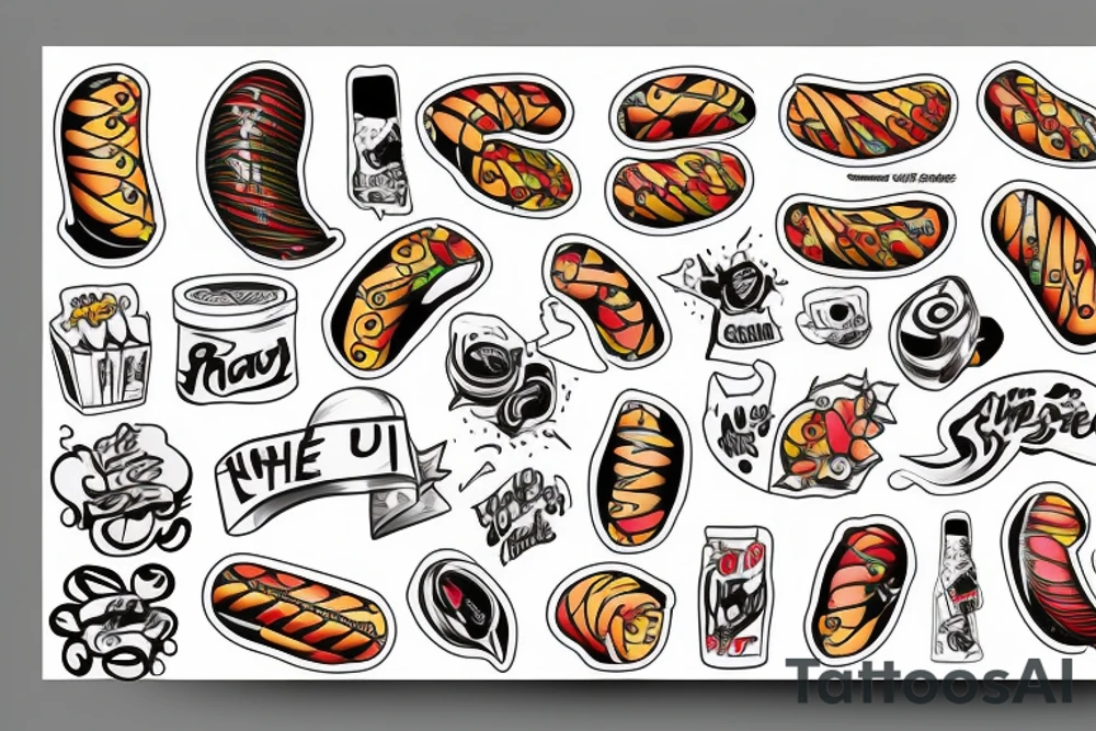 hot dawg tattoo idea