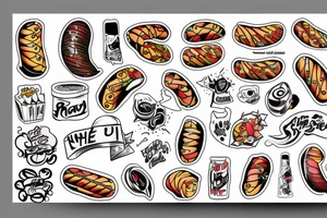 hot dawg tattoo idea