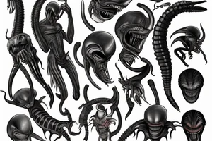 xenomorph alien aliens tattoo idea