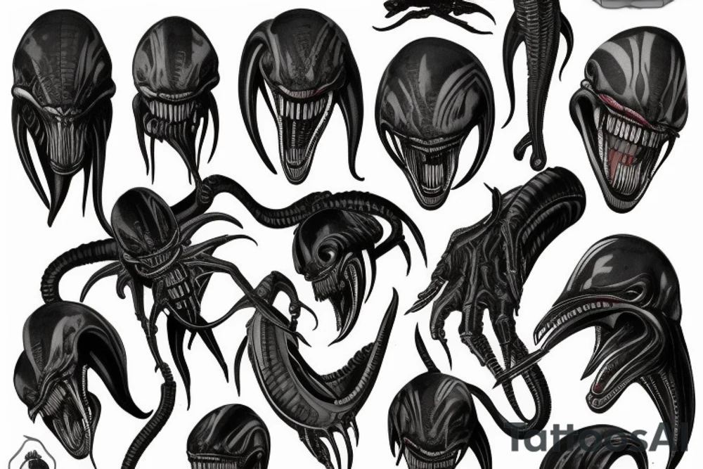 xenomorph alien aliens tattoo idea