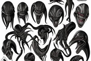 xenomorph alien aliens tattoo idea