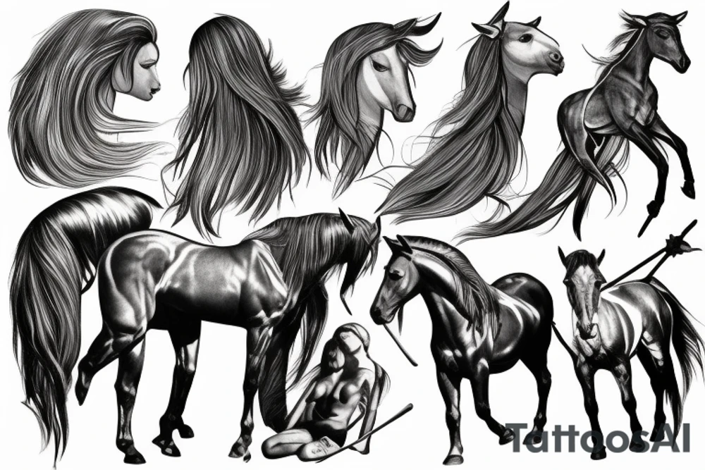 Centaur tattoo idea