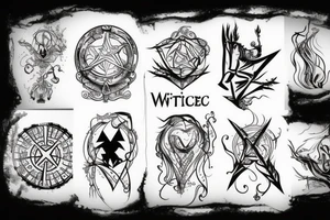 the witche 3 magic signs tattoo idea