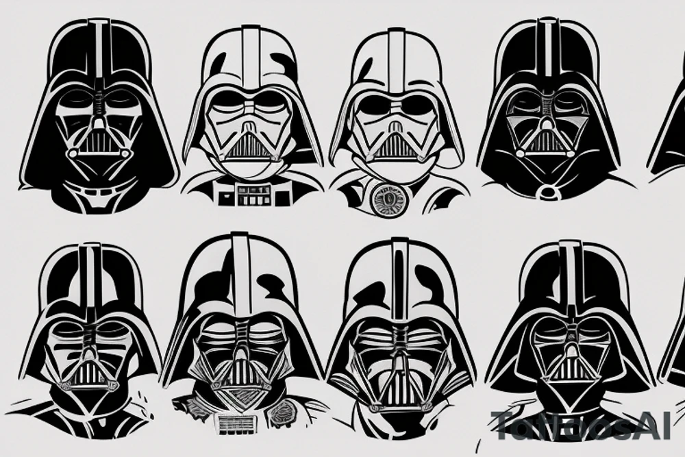 Darth Vader tattoo idea