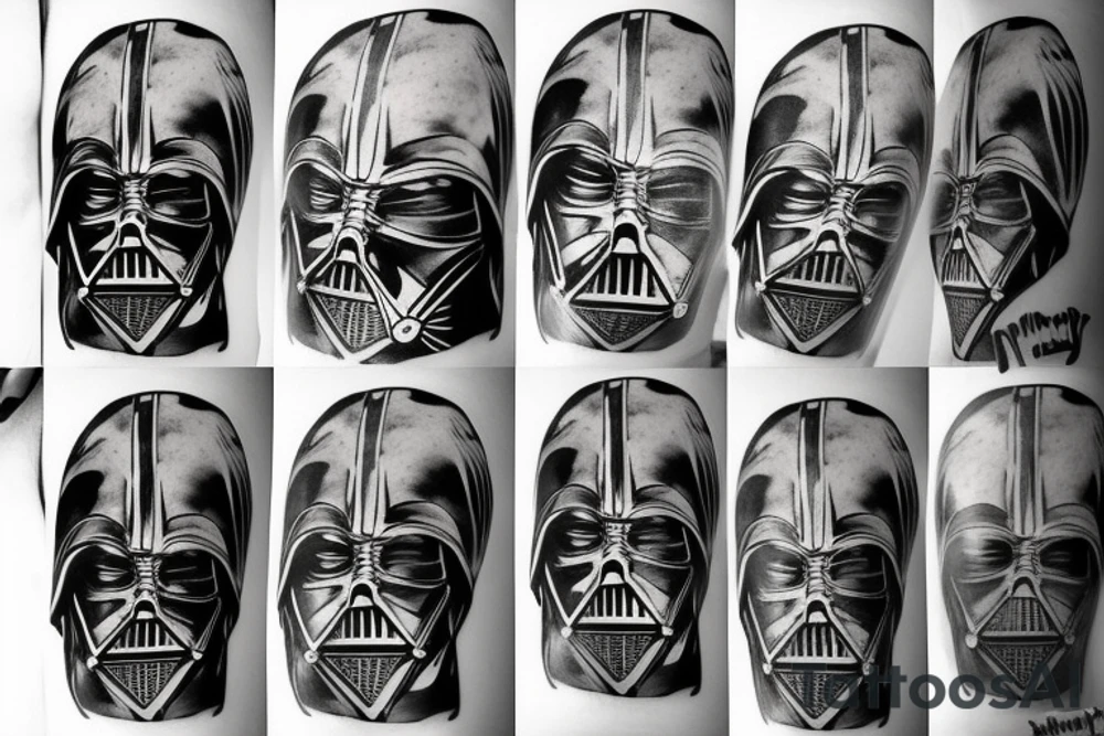 Darth Vader tattoo idea