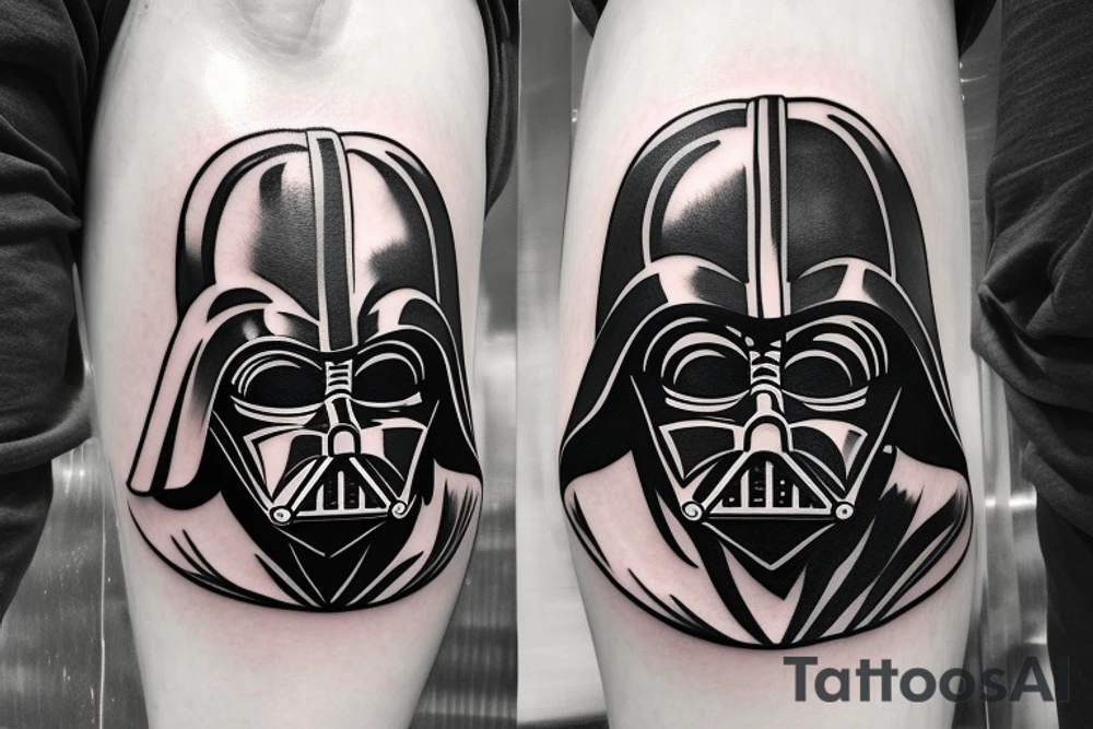 Darth Vader tattoo idea