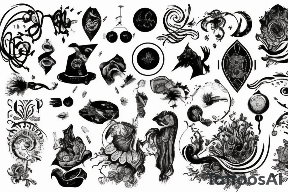 Нереально страшная субстанция tattoo idea