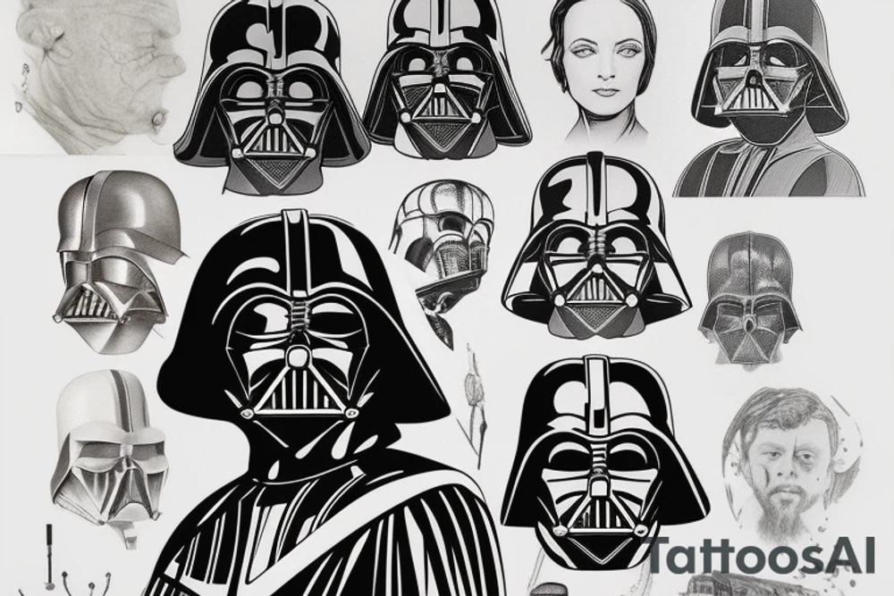Darth Vader tattoo idea
