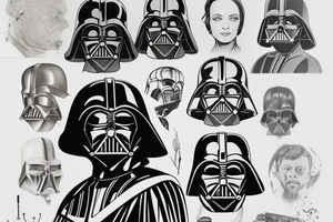 Darth Vader tattoo idea
