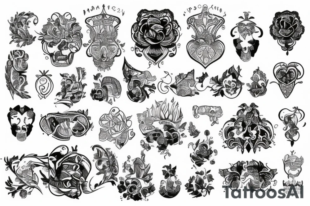 Russian crominal style tattoo tattoo idea