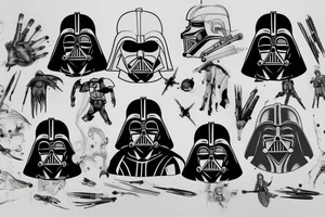 Darth Vader tattoo idea