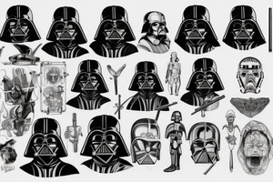 Darth Vader tattoo idea