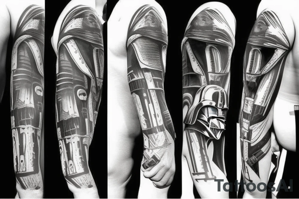 Darth Vader tattoo idea