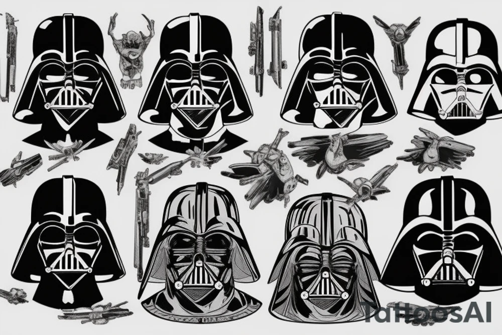 Darth Vader tattoo idea