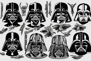 Darth Vader tattoo idea