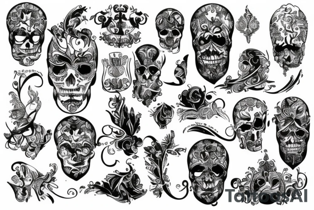 Russian criminal style tattoo tattoo idea