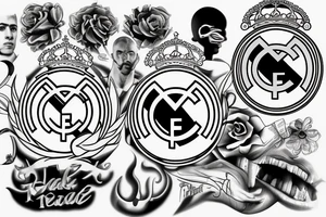 Real Madrid tattoo idea