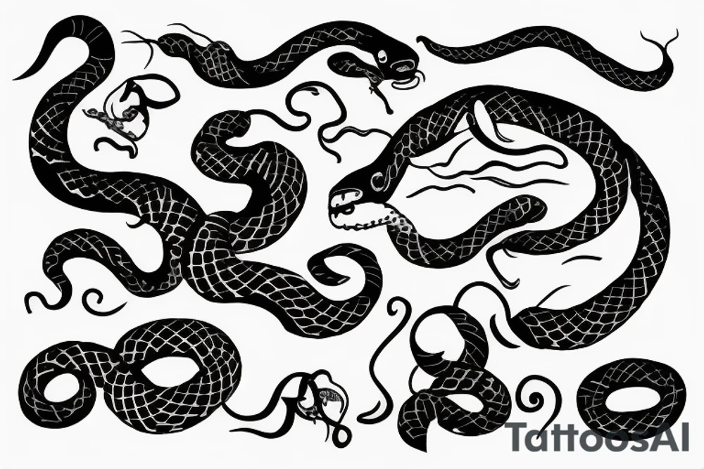 Snake tattoo idea