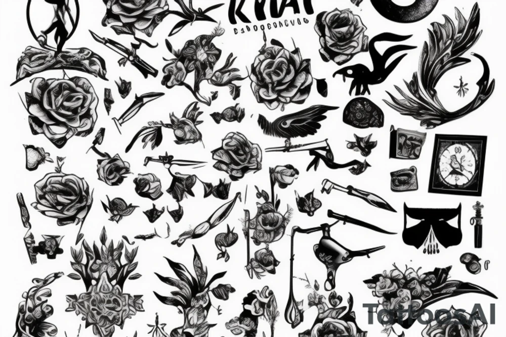 Звездные войны в стиле киберпанк tattoo idea