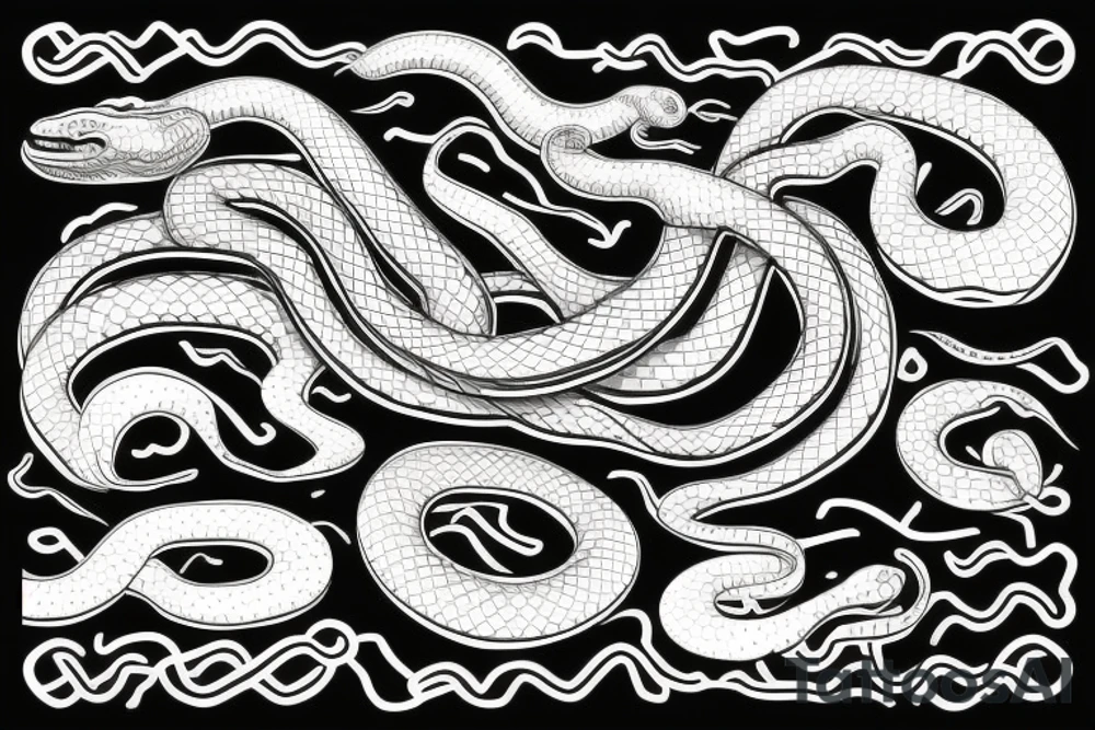 Snake tattoo idea