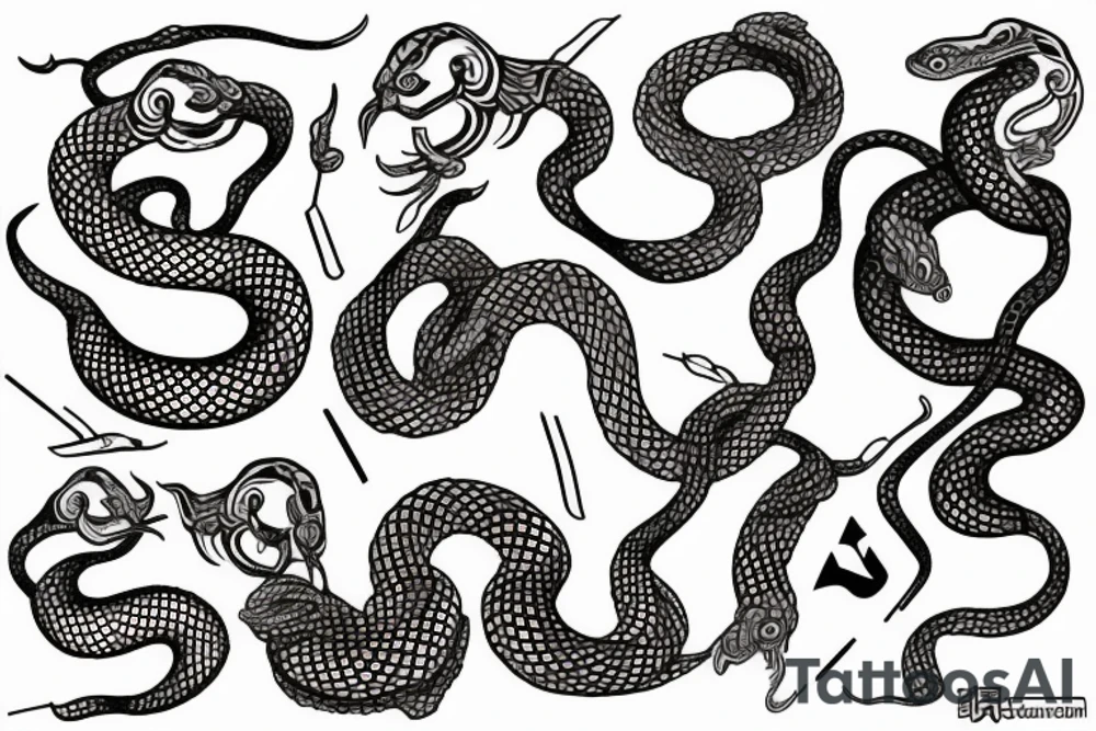 Snake tattoo idea
