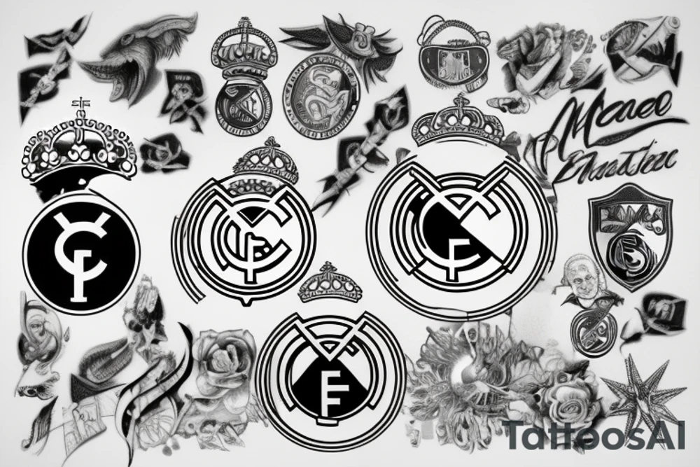 Real Madrid tattoo idea